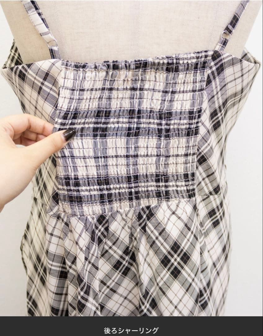 新品　クレット　キャミワンピース　※4Lサイズです