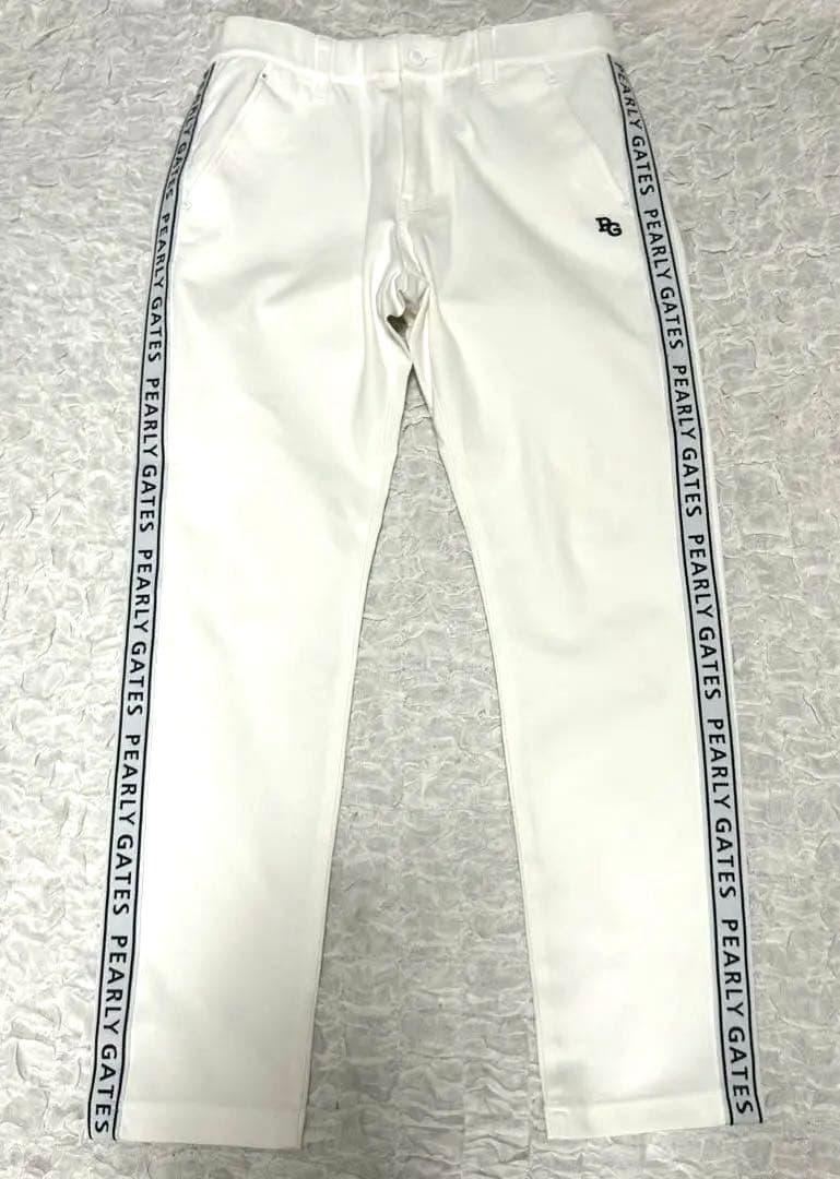 パーリーゲイツ　サイドロゴ　ストレッチパンツ4 W76〜80