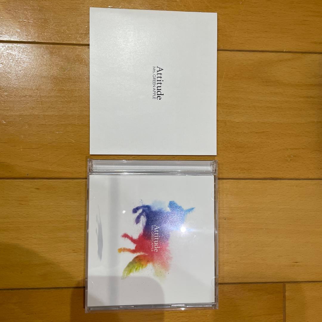 Mr. GREEN APPLE Attitude 初回限定版（CD&DVD)
