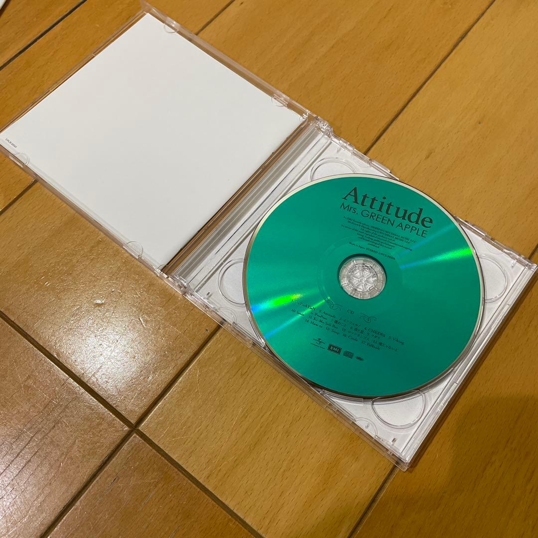 Mr. GREEN APPLE Attitude 初回限定版（CD&DVD)