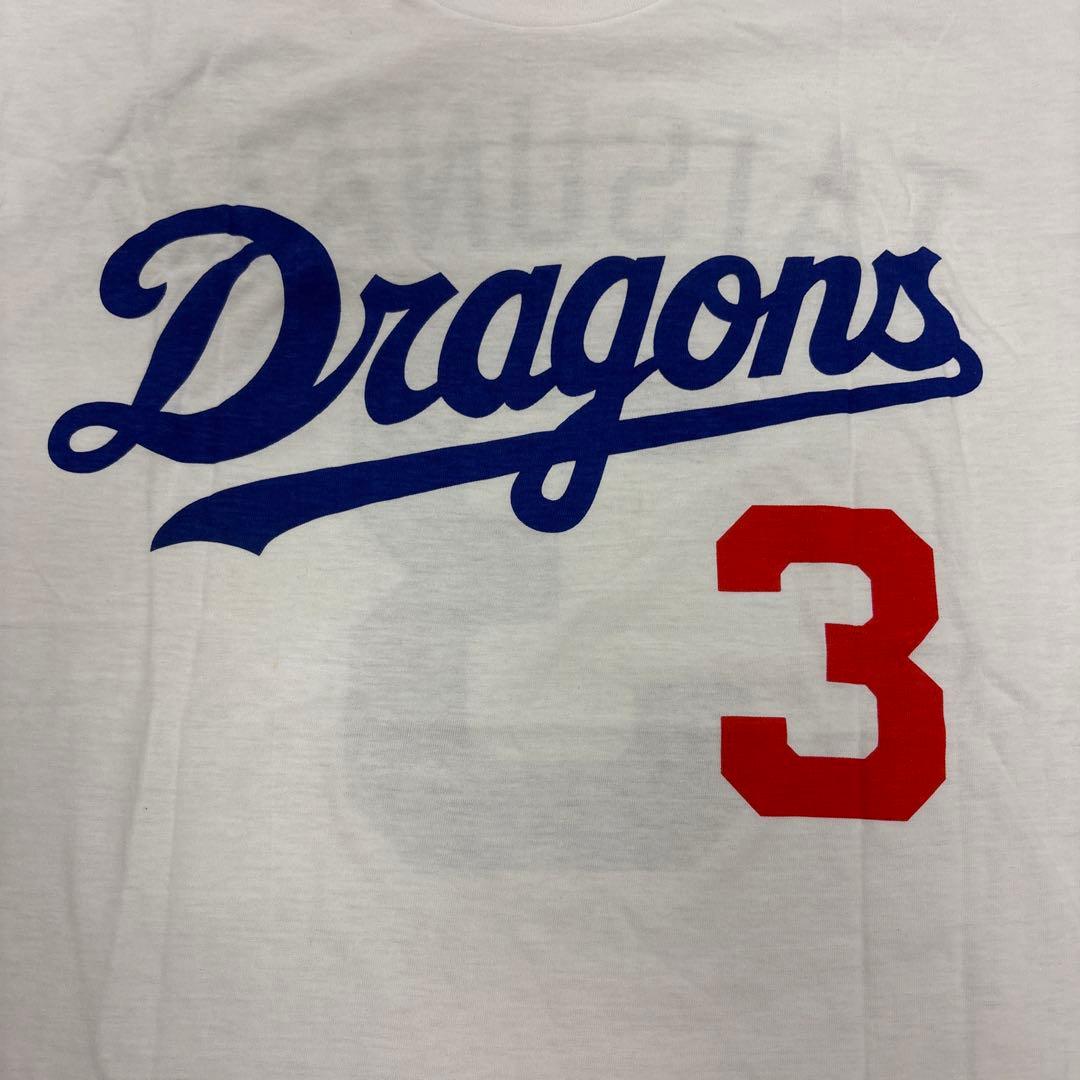 中日ドラゴンズ　立浪和義　Tシャツ　野球　古着8SM2