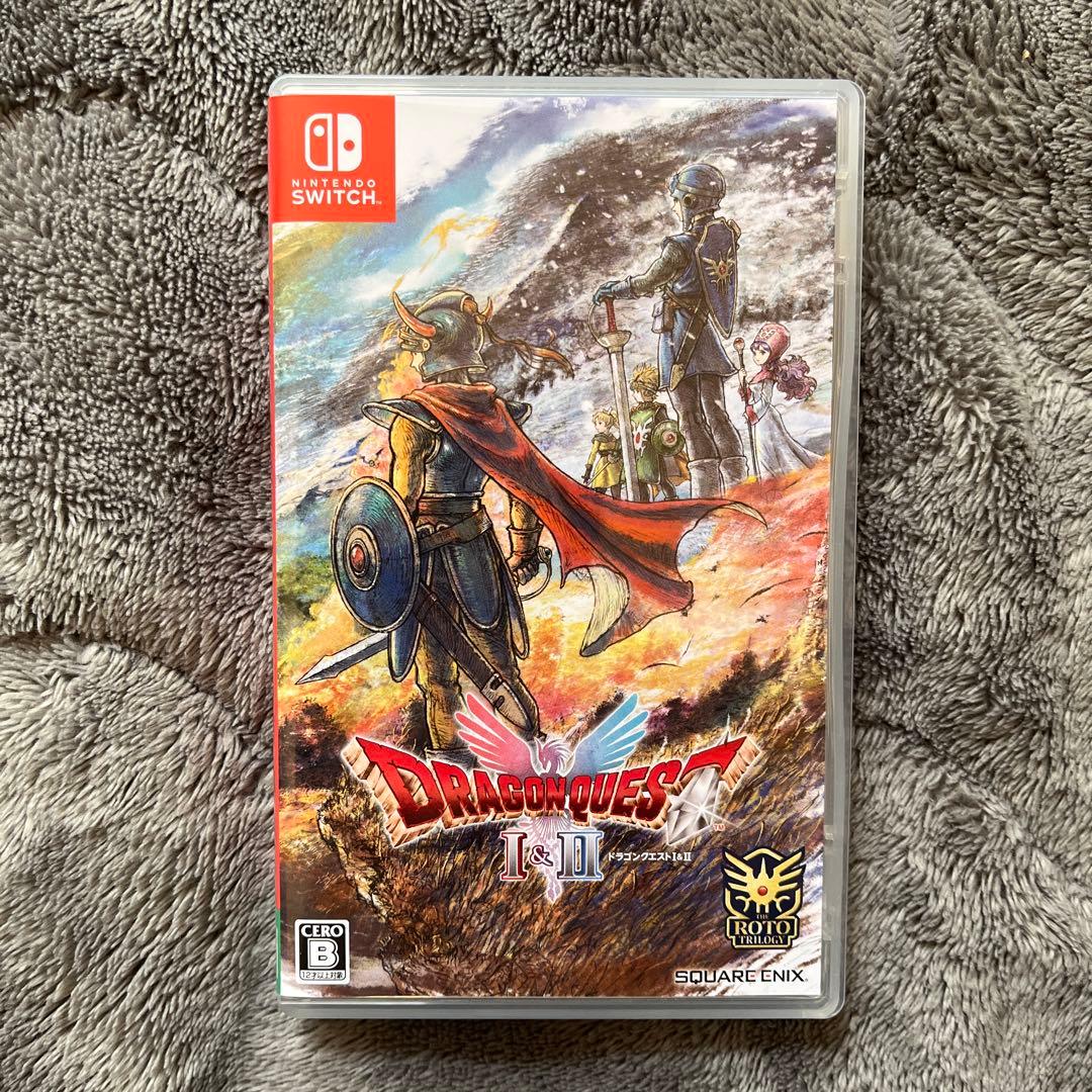 DRAGON QUEST I & II ゲームソフトと公式ガイドブックセット