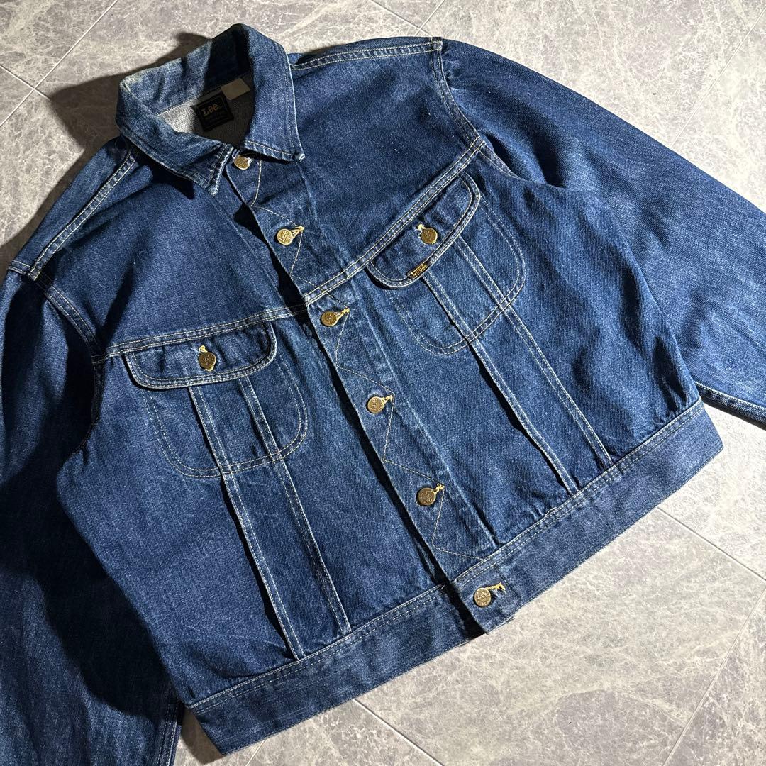 70s 80s USA製 Lee 220J Trucker Jacket