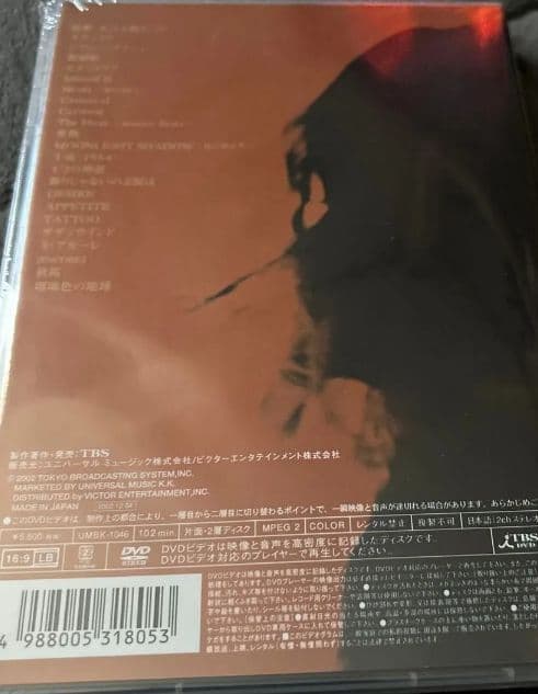 新品未開封 中森明菜/ MUSICA FIESTA TOUR 2002 DVD