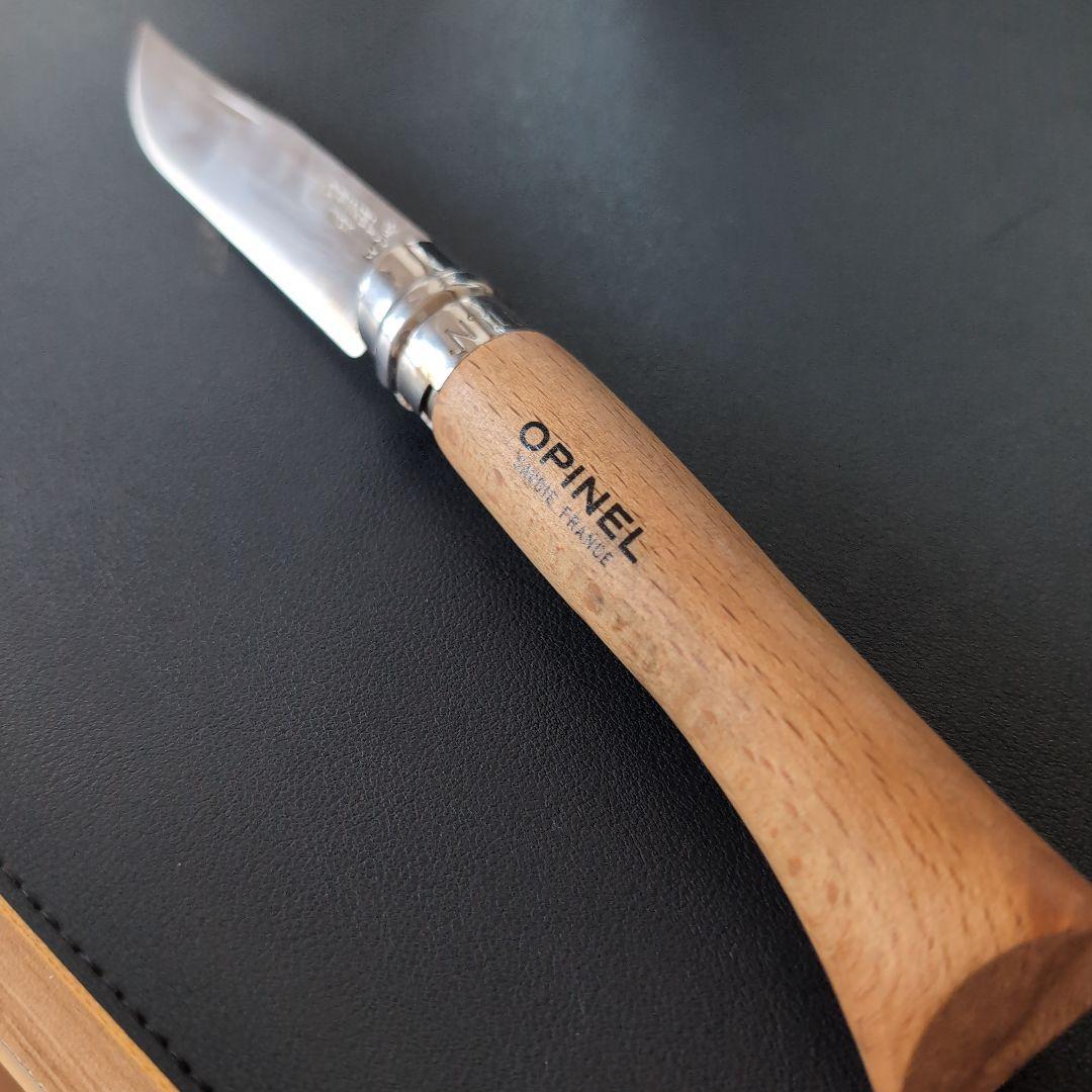 シェラカップ 4個、スノーピークコップ、OPINELナイフNo.10