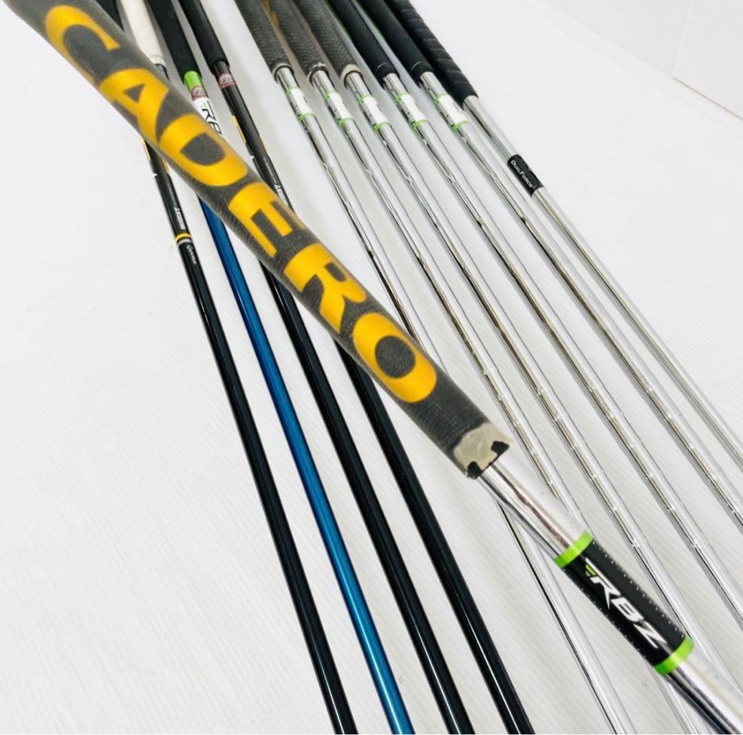 バッグ付 TaylorMade RBZ メンズゴルフ クラブ フルセット 入門