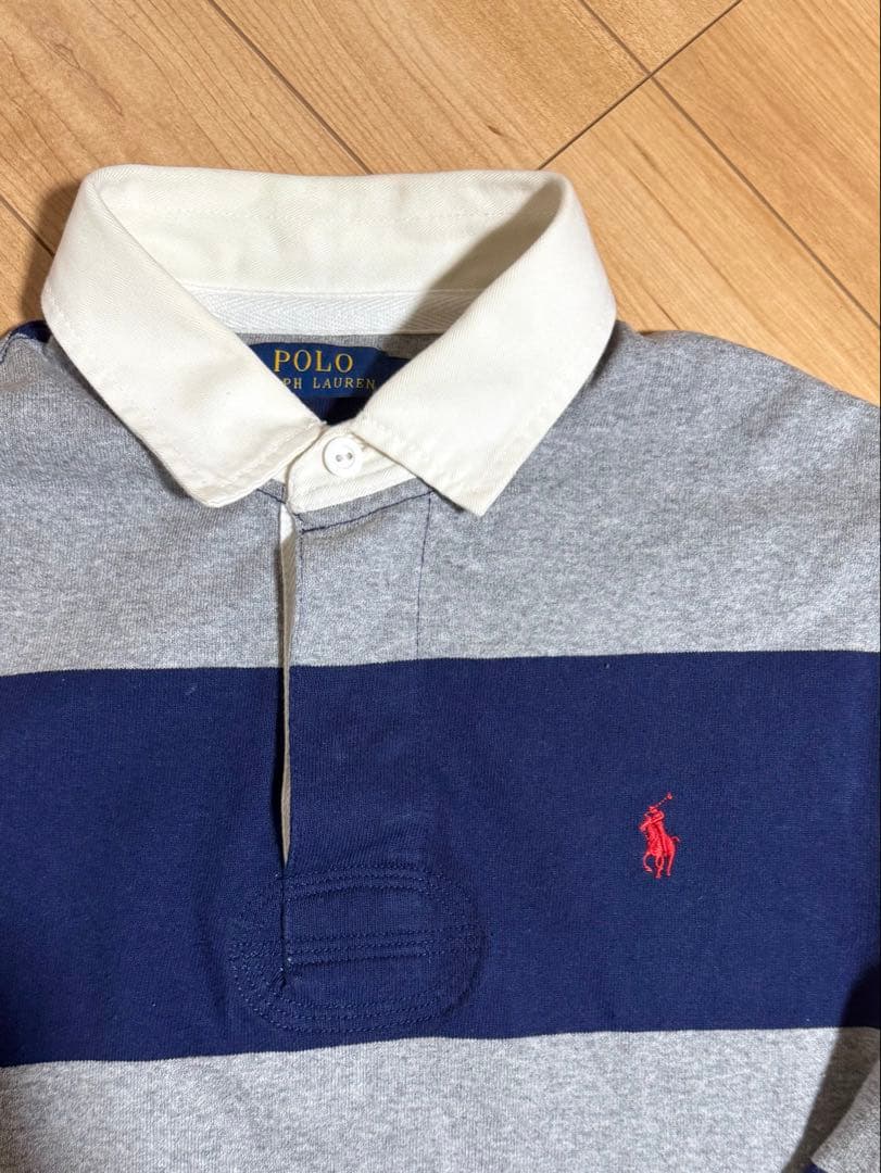 【美品】ラルフローレン　ラガーシャツ