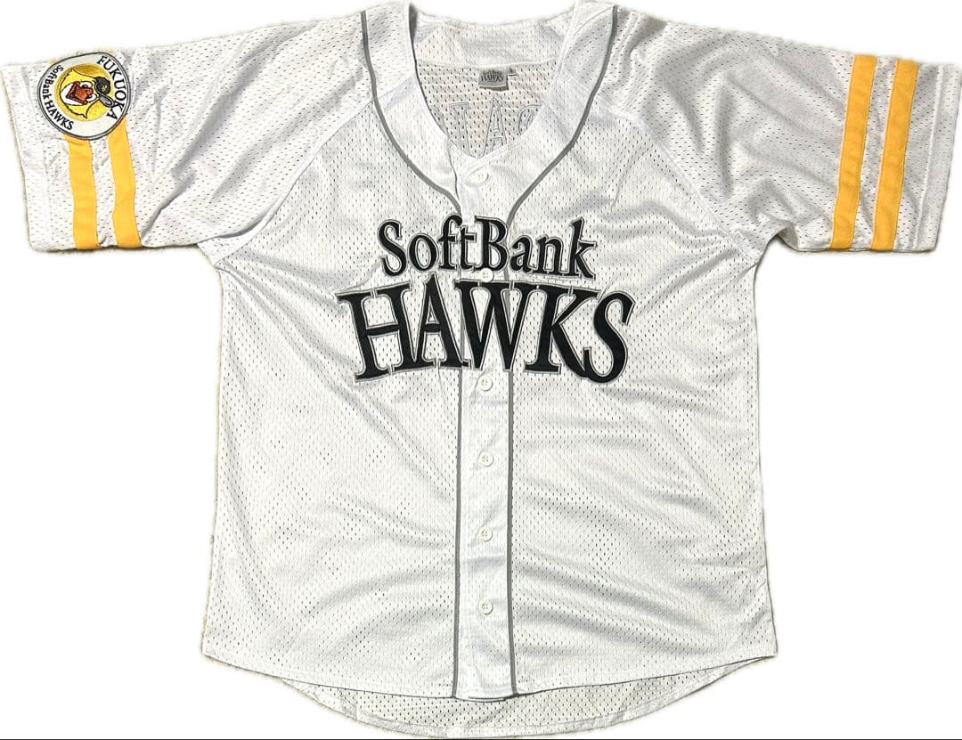 SoftBank Hawks ユニフォームデスパイネ54 Oサイズ 刺繍　WBC