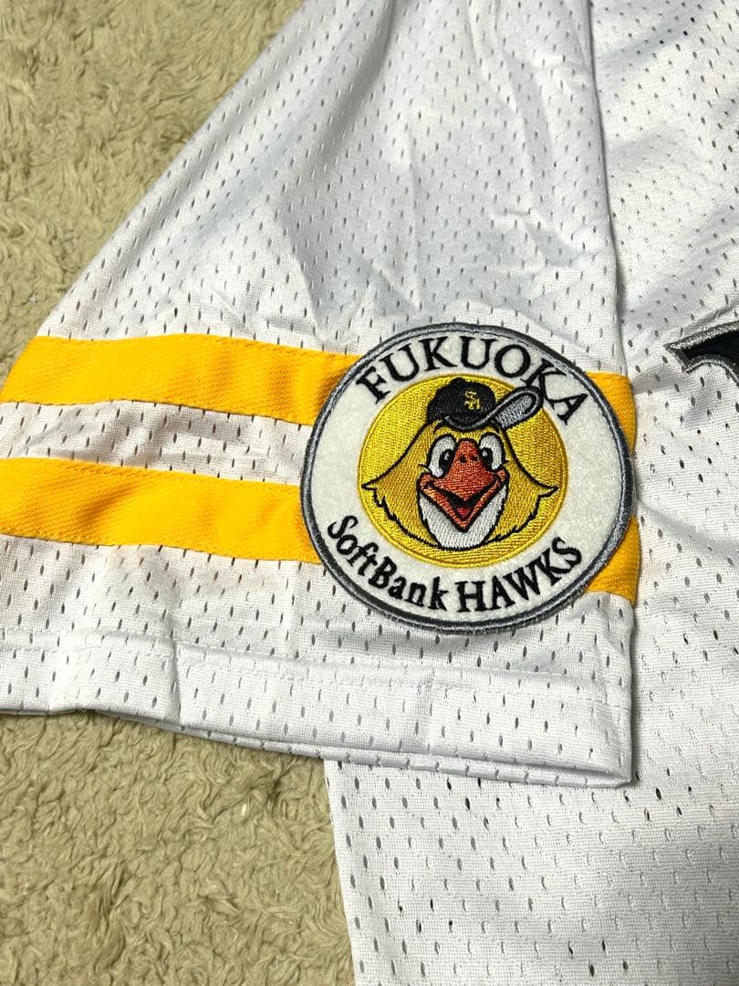 SoftBank Hawks ユニフォームデスパイネ54 Oサイズ 刺繍　WBC