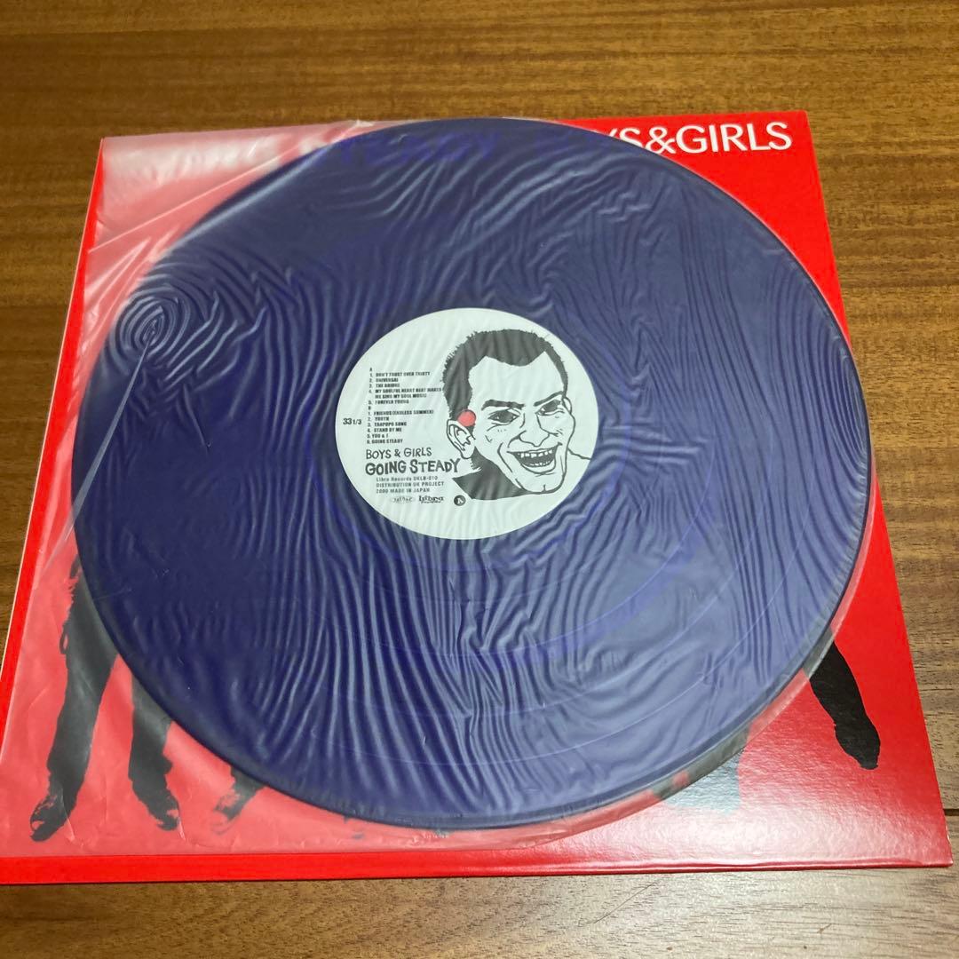 【未使用】GOING STEADY☆レコード☆ボーイズアンドガールズ