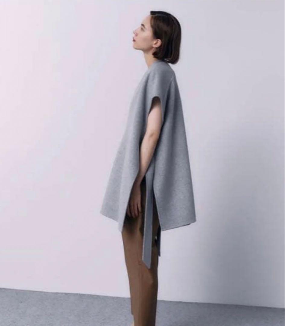 スタニングルアー　ウールリバーポンチョ　グレー