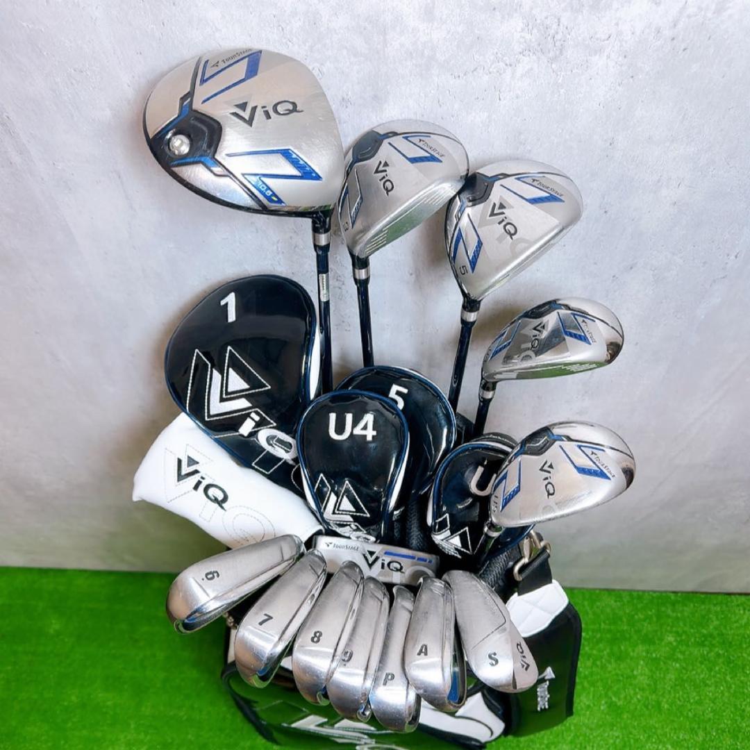 豪華13本　ツアーステージ　ViQ メンズゴルフセット　初心者　2021