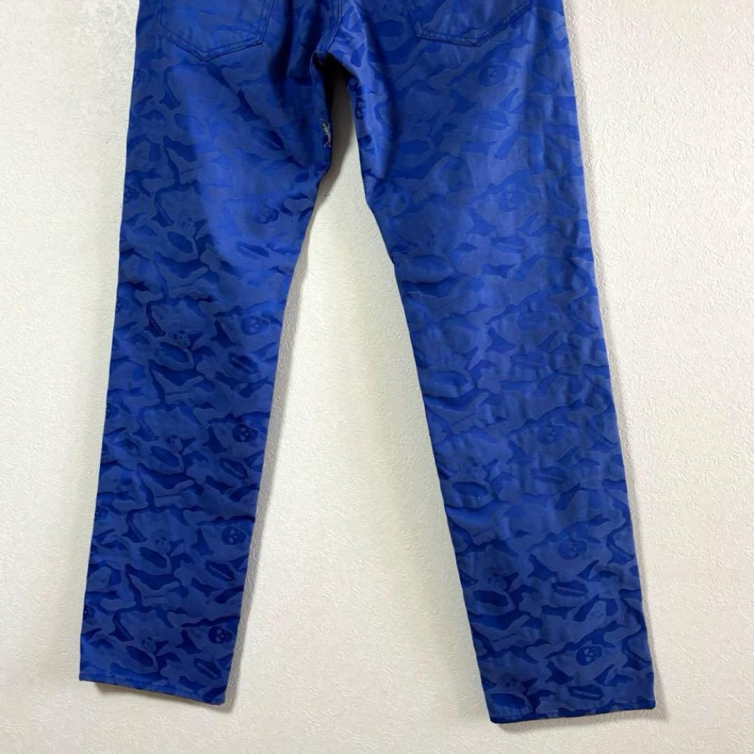 MARK&LONA マークアンドロナ　ゴルフパンツ　総柄　M