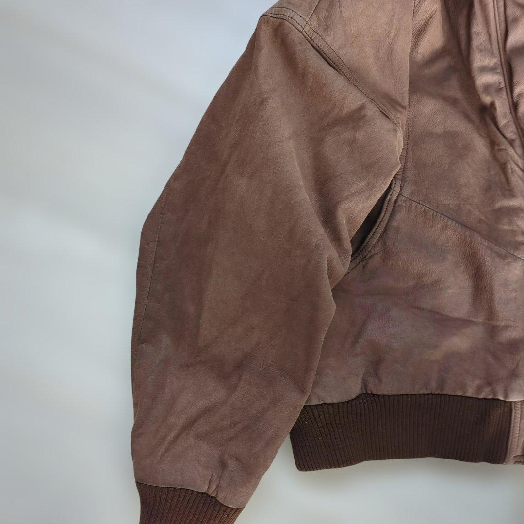90s WILSONS Thinsulate レザージャケット ブラウン　L