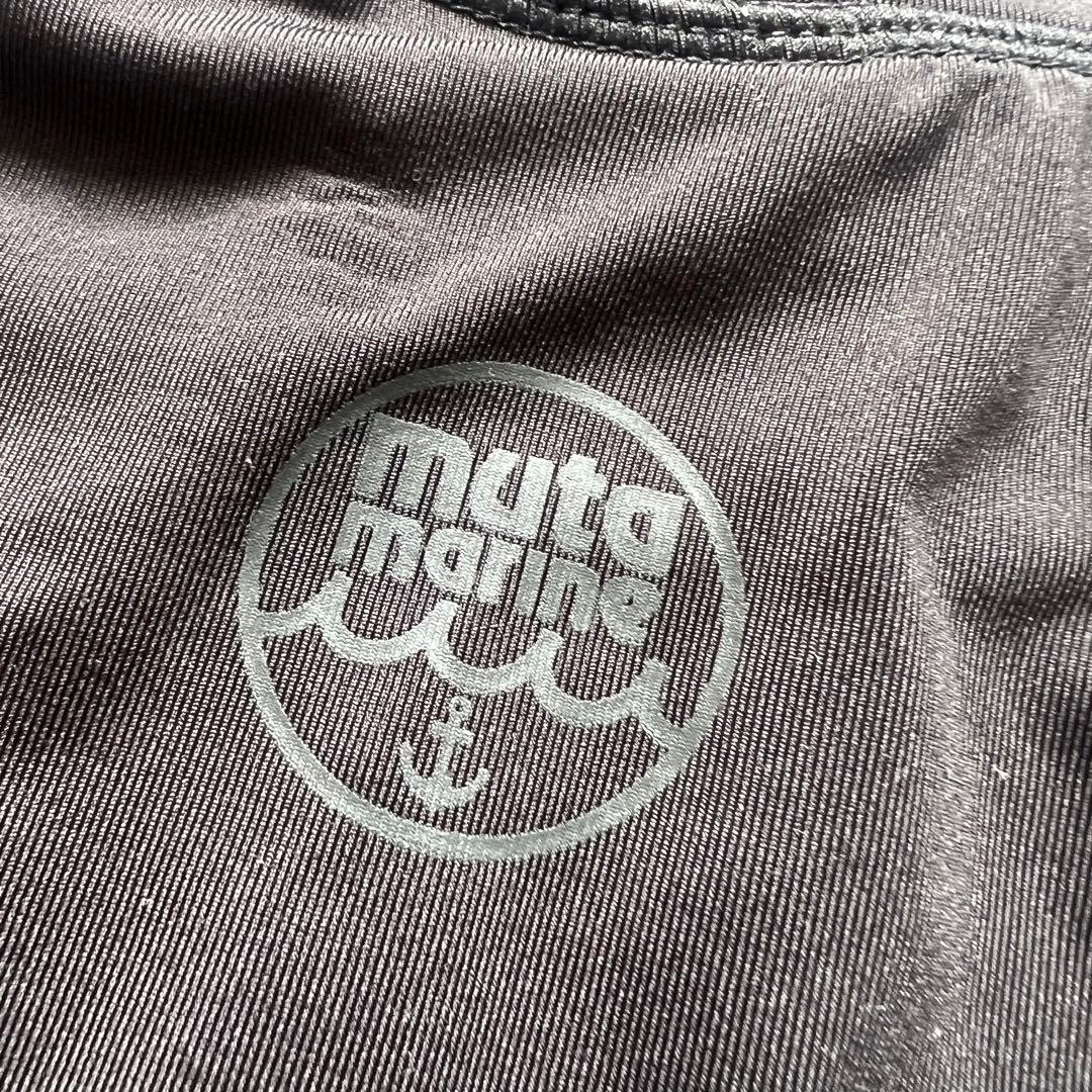 muta MARINE ムータマリン　モックネック　長袖シャツ　メンズ　ロゴ　S