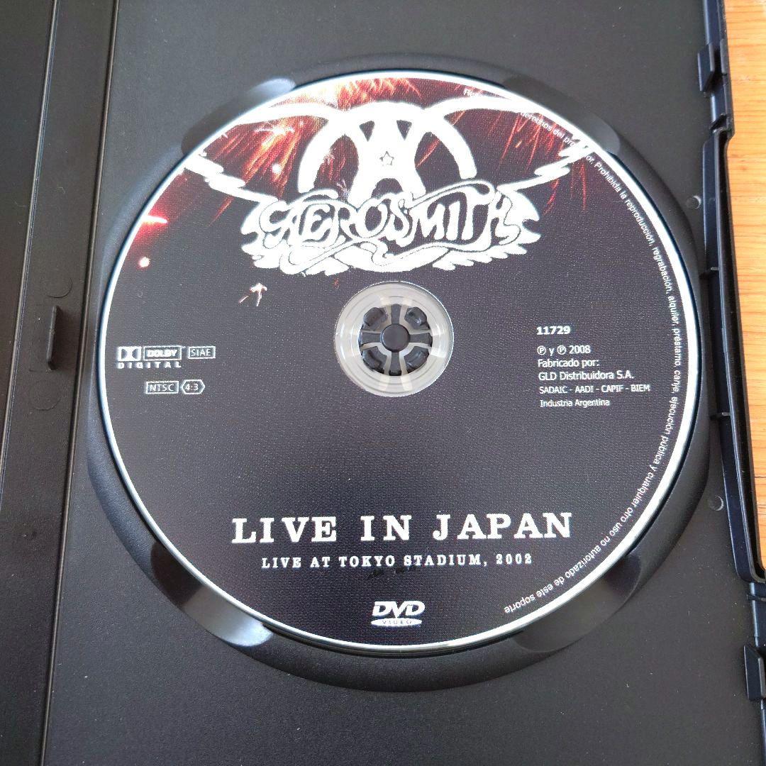 【レア】エアロスミス/ライブ・イン・ジャパン DVDインポート