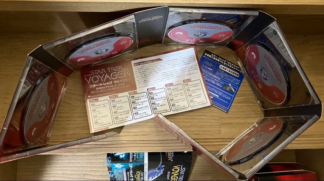 スタートレック:ヴォイジャー DVD 6巻セット(2はありません)