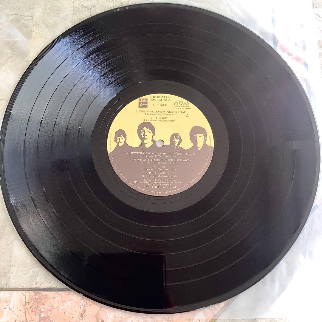 極美品! ビートルズ1977年発売初版盤 BEATLES ラブ・ソングス 2枚組
