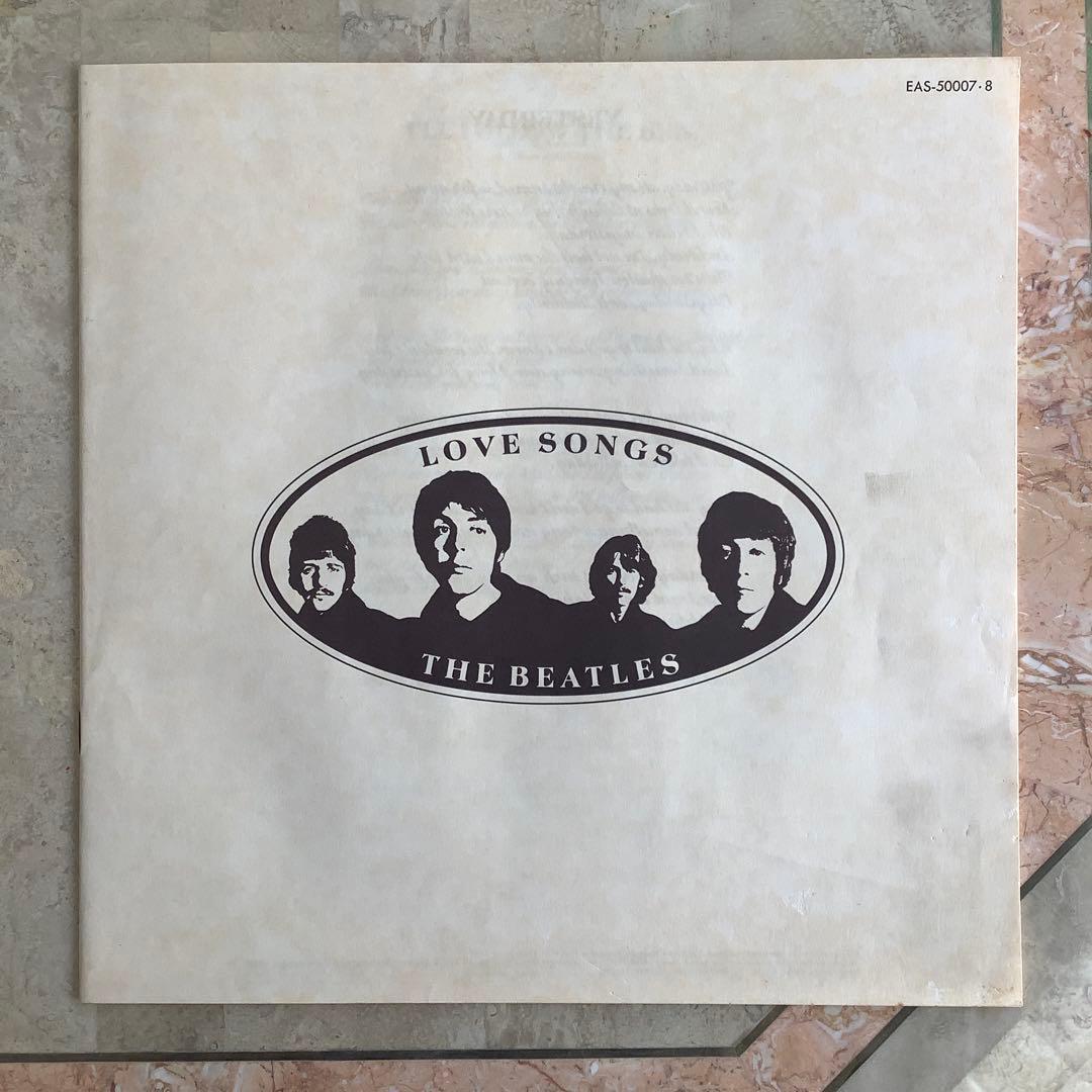 極美品! ビートルズ1977年発売初版盤 BEATLES ラブ・ソングス 2枚組