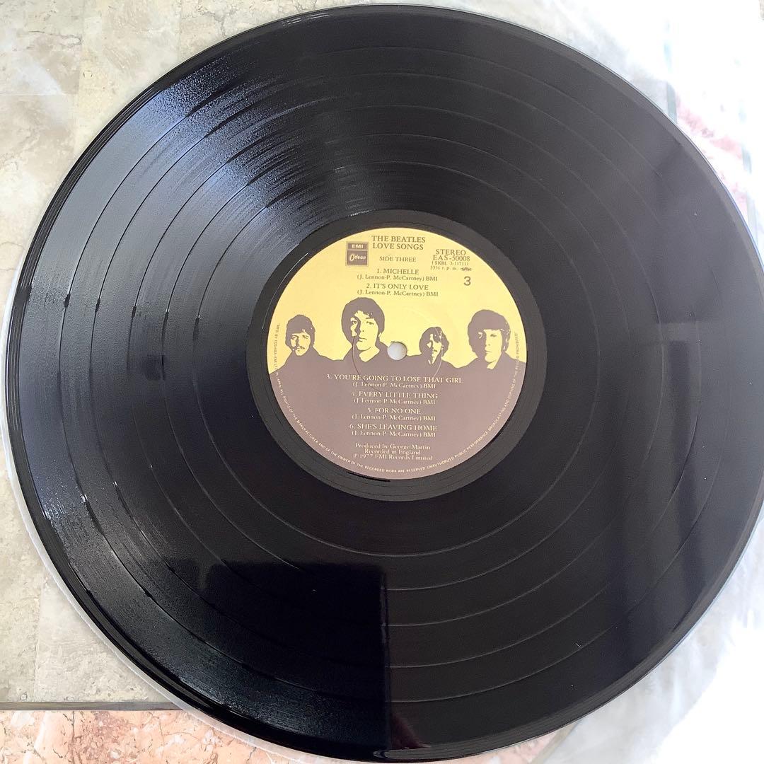 極美品! ビートルズ1977年発売初版盤 BEATLES ラブ・ソングス 2枚組