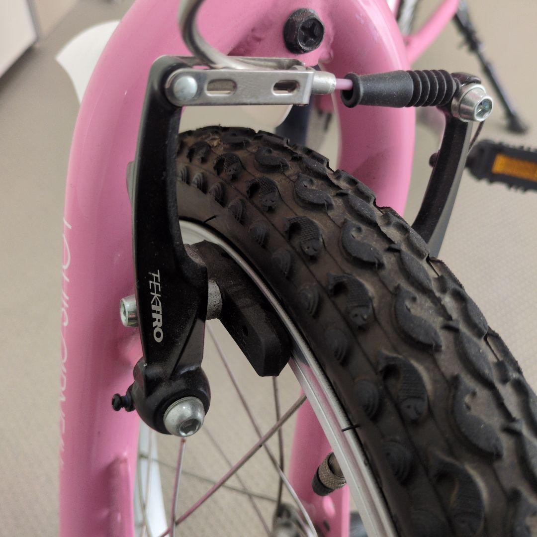 ルイガノ LOUIS GARNEAU ピンク 幼児用キッズバイク 16インチ