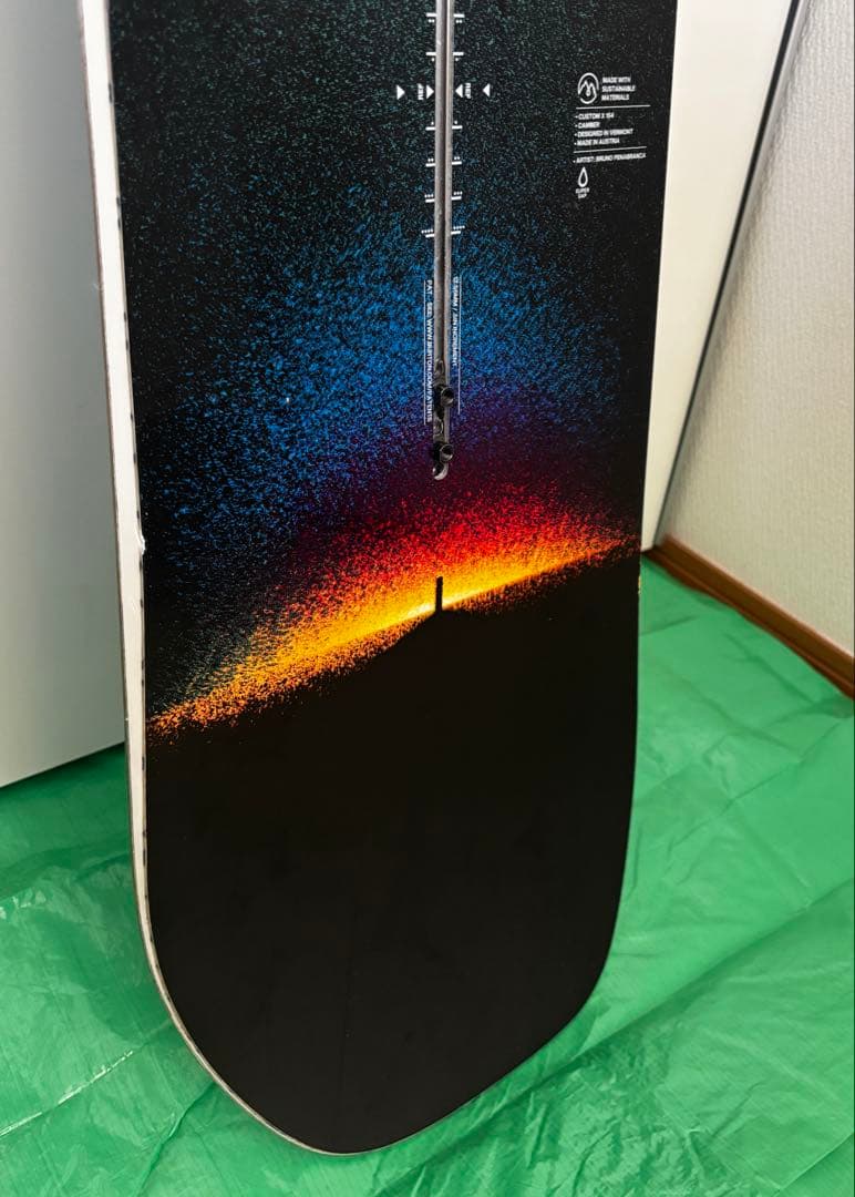 使用1日 24-25 BURTON Custom X 154 正規店購入