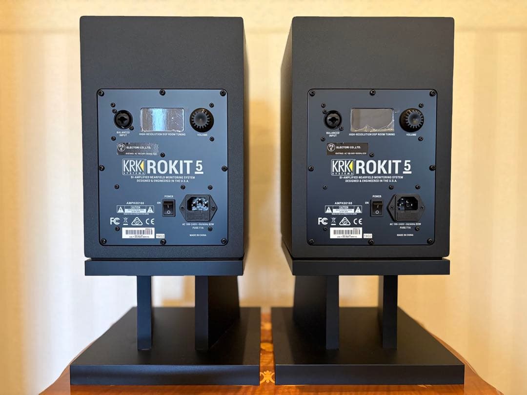 KRK ROKIT 5 G4スタジオモニター　NX-B300S モニタースタンド