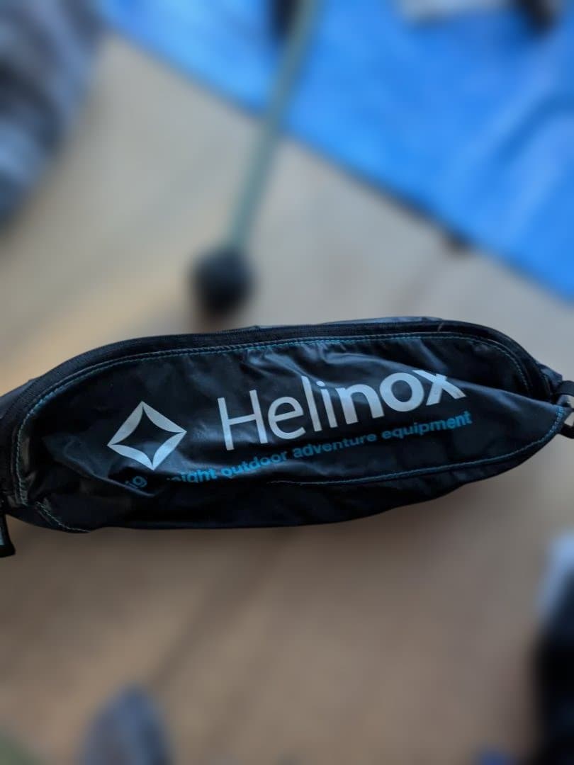 【Helinox】チェアワン メッシュ＋別売純正ボールフィートセット（ケース付）