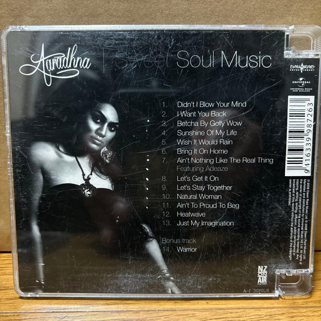 洋楽 Aaradhna I Love You & Sweet Soul Music