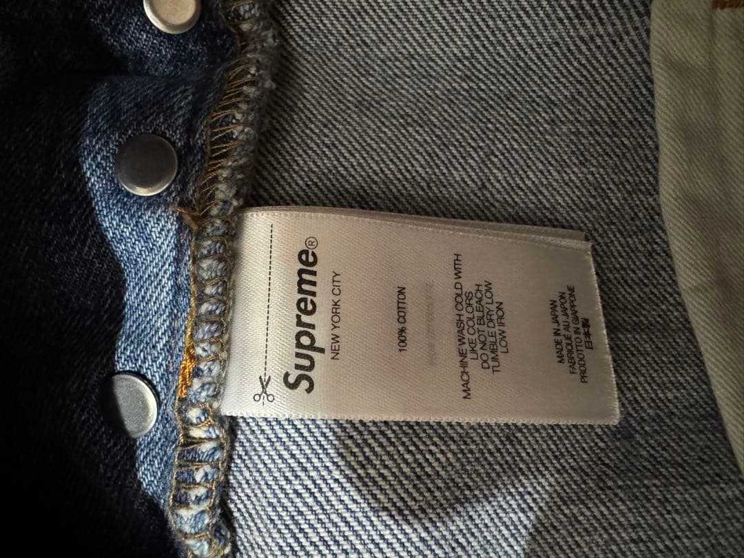 パンツ supreme distressed jeans 24ss w34