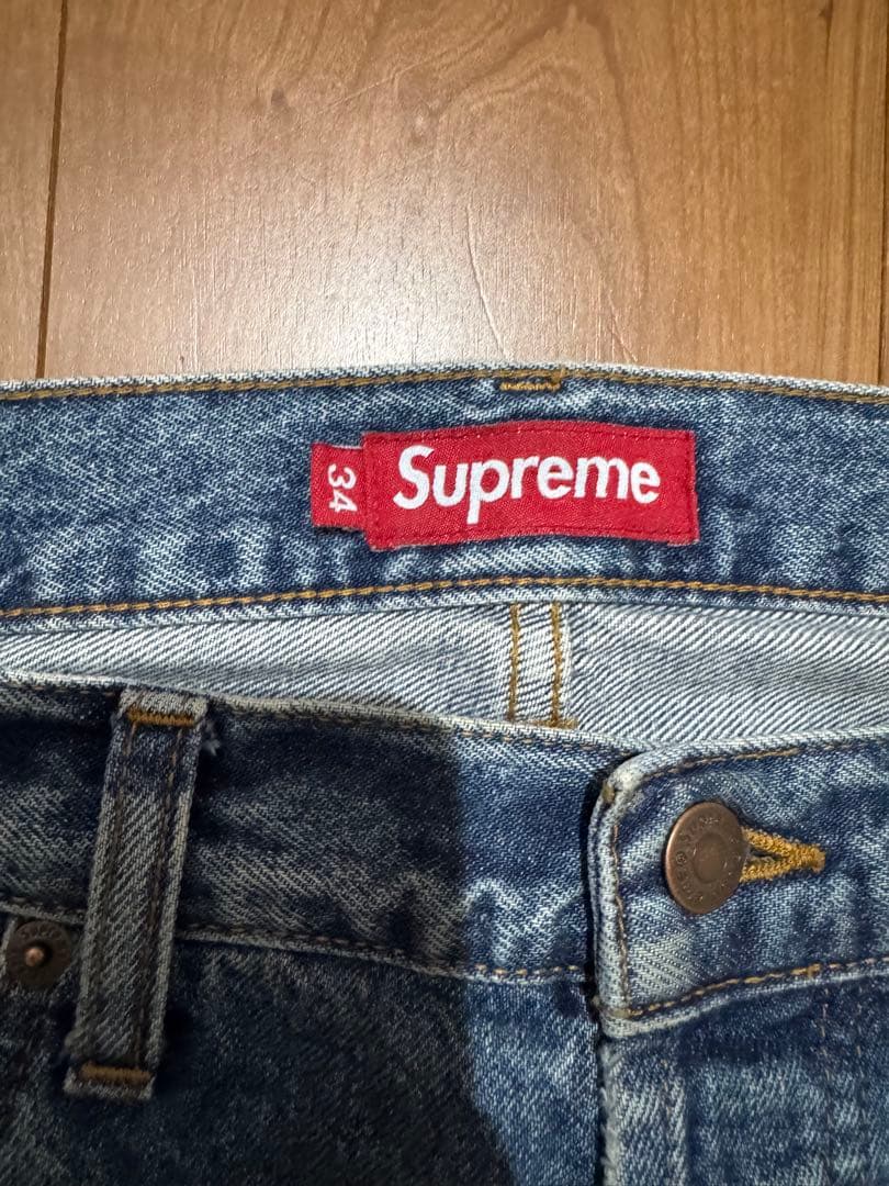 パンツ supreme distressed jeans 24ss w34