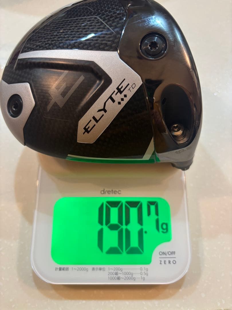 美品　キャロウェイ　エリートトリプルダイヤモンドTD 10.5° ヘッド