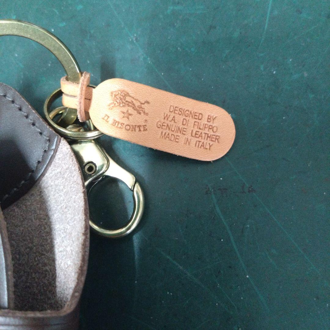 今だけタイムセール☆イルビゾンテ ☆ダークブラウン キーケース