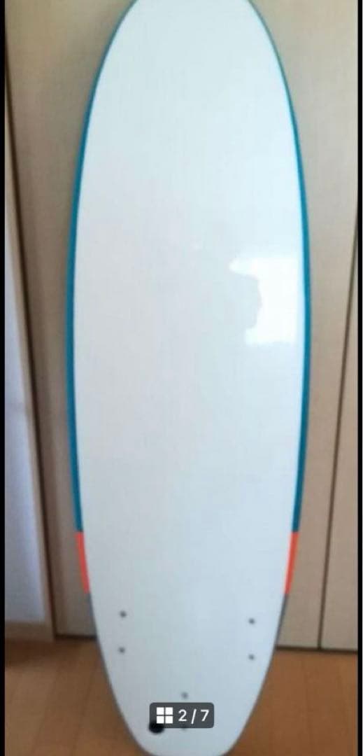 ソフトボードＷＡＸレス（ＷＡＸ塗らなくてもＯＫ)6'0\"(182ｃｍ)中古品