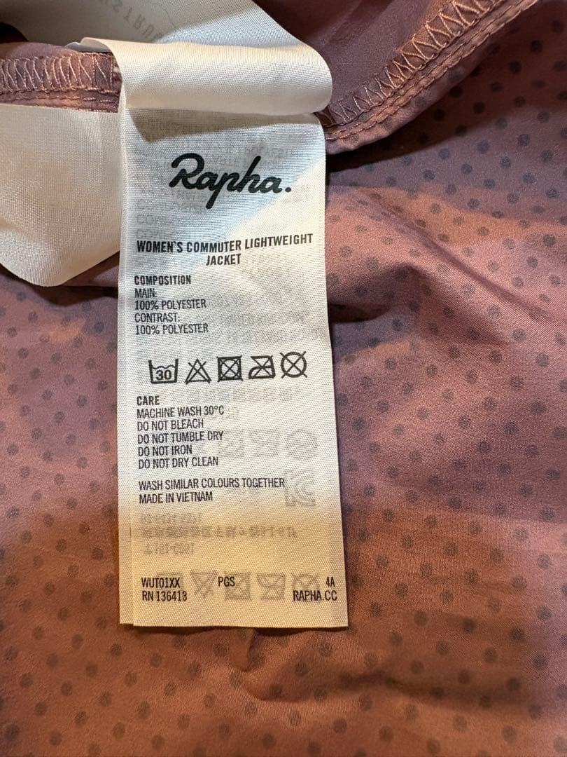 Rapha ライトウェイトウィンドジャケット(ウィメンズSサイズ)