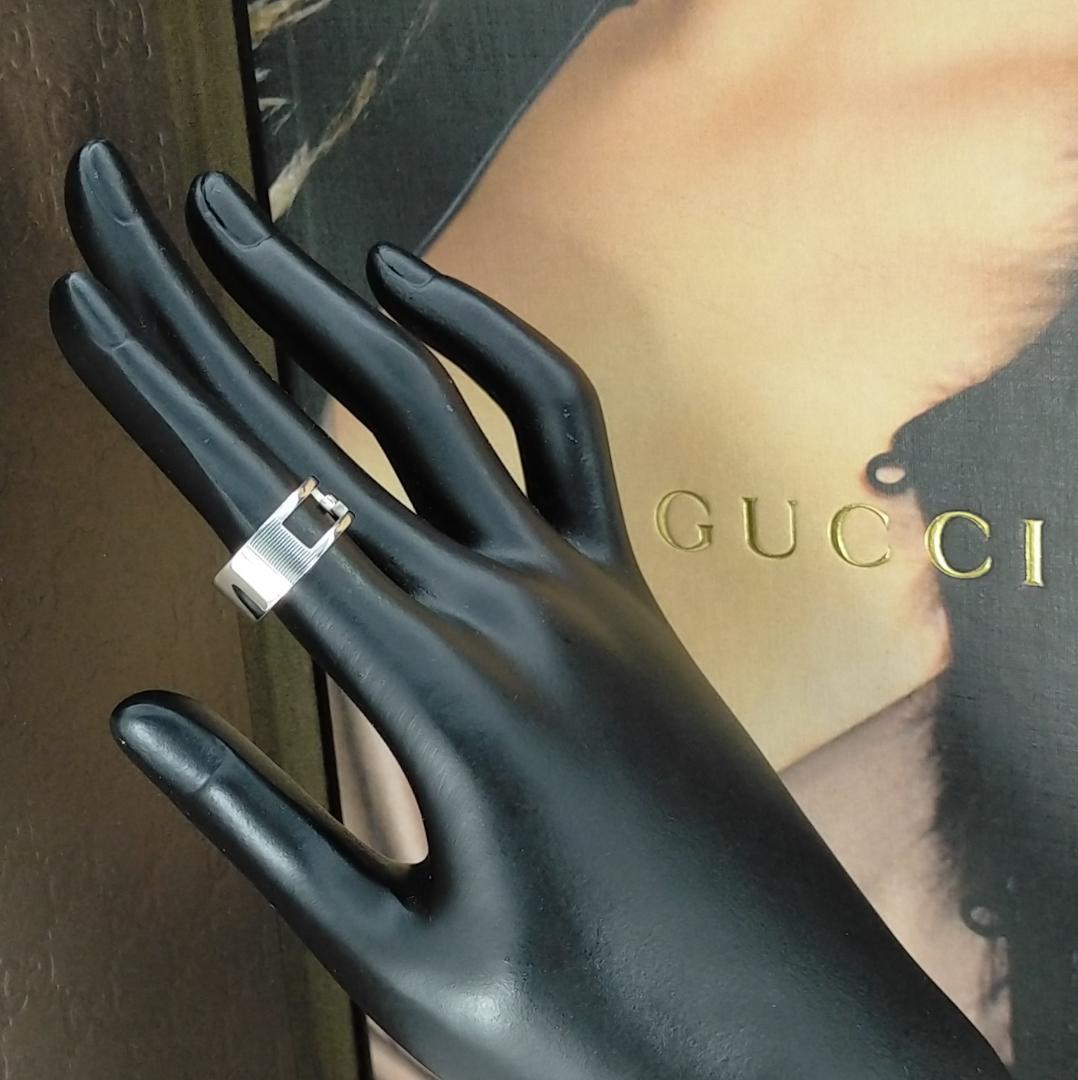 ◆SALE◆【GUCCI】ブランデッド　Ｇ　リング　８号　2009