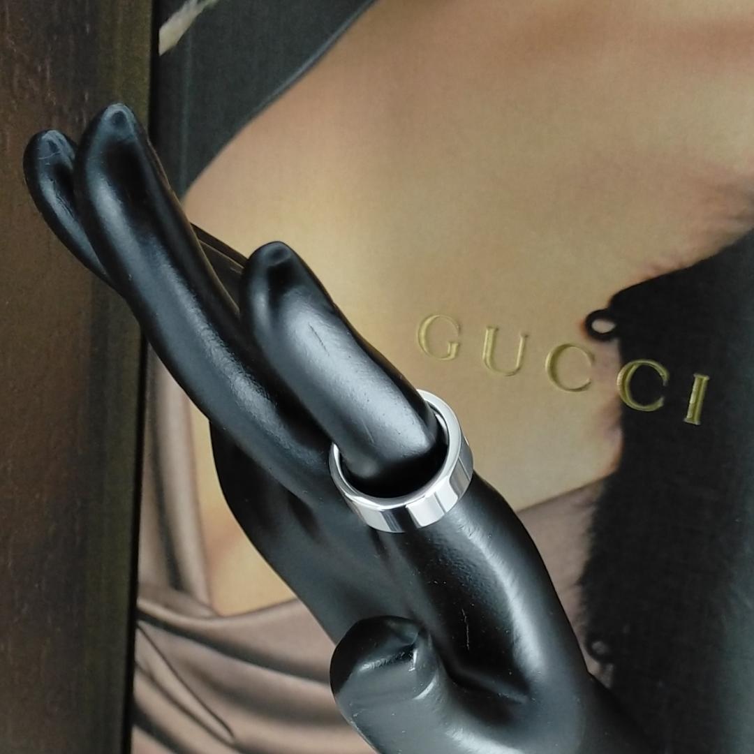 ◆SALE◆【GUCCI】ブランデッド　Ｇ　リング　８号　2009