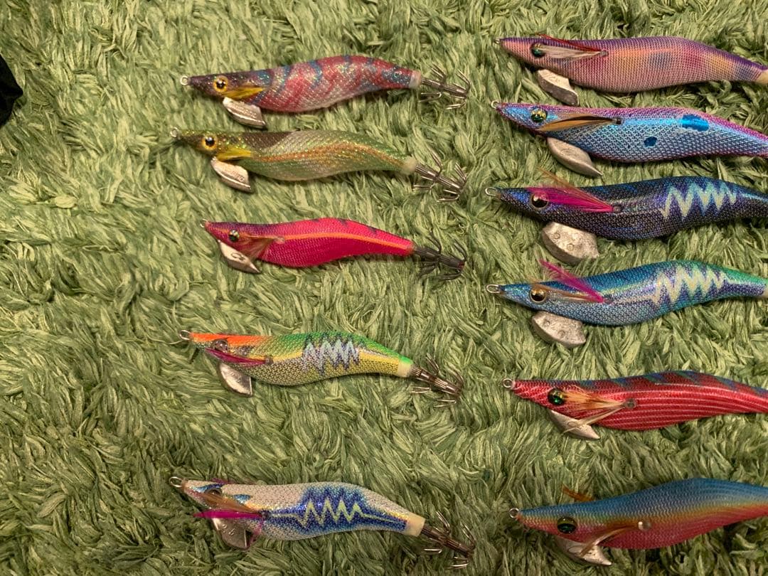 エギ・餌木 セット 多数 18個キーホルダー付き