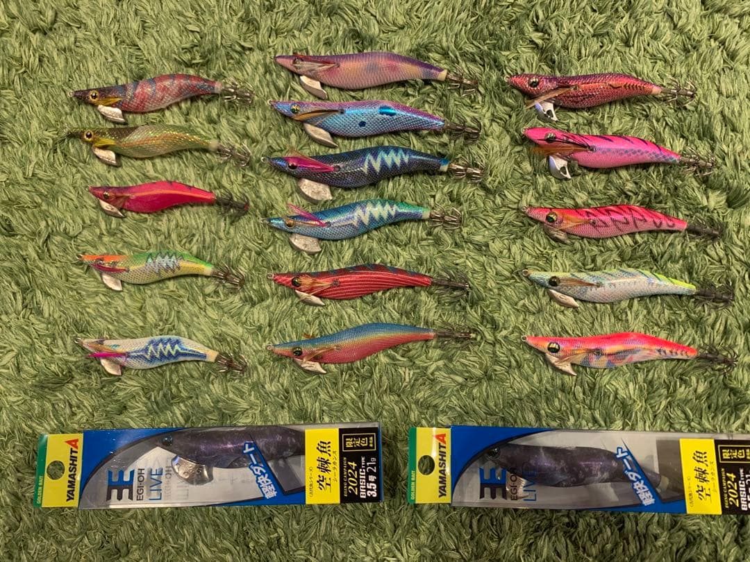 エギ・餌木 セット 多数 18個キーホルダー付き