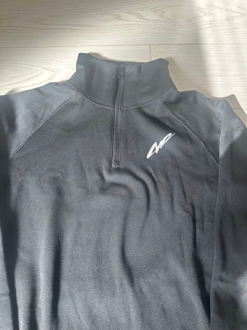 マルキュー　ウェア　ウォームインナーセット　MQ-01ブラックMサイズ