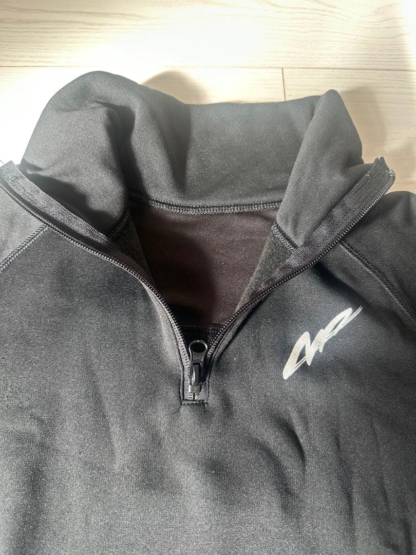 マルキュー　ウェア　ウォームインナーセット　MQ-01ブラックMサイズ