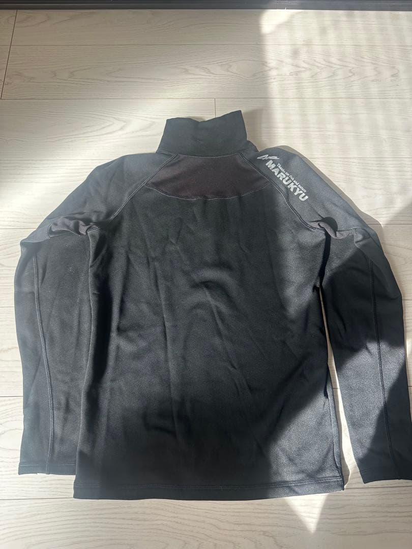 マルキュー　ウェア　ウォームインナーセット　MQ-01ブラックMサイズ