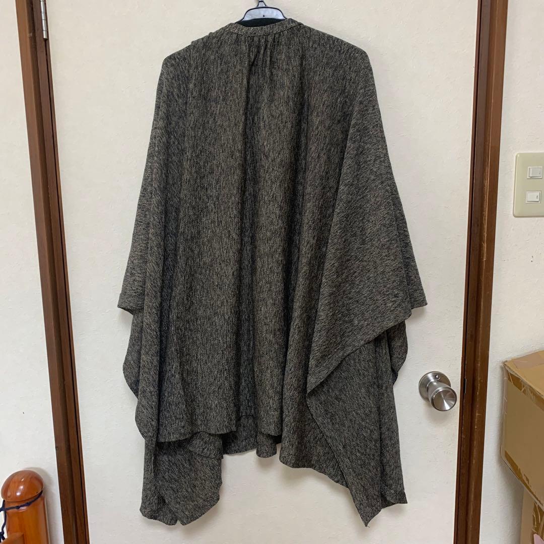 【美品】45R フォーティーファイブアール　ポンチョ・ケープコート