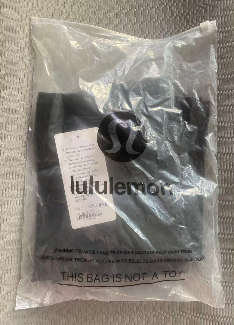 ルルレモンlululemon ブラック フレア ヨガパンツ ハイウエスト 4