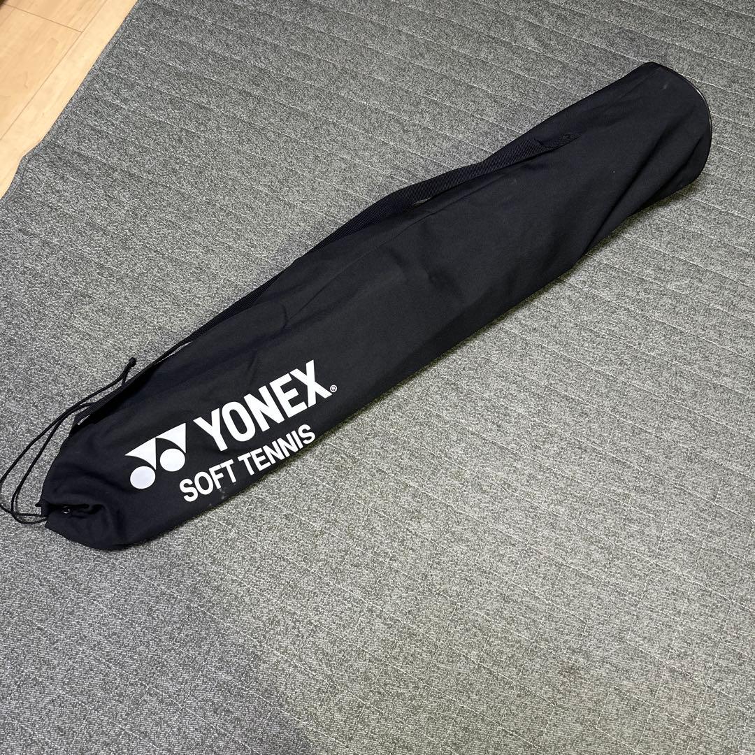 美品　YONEX テニス　簡易ネット 収納バッグ付き　ポータブルネット　テニス