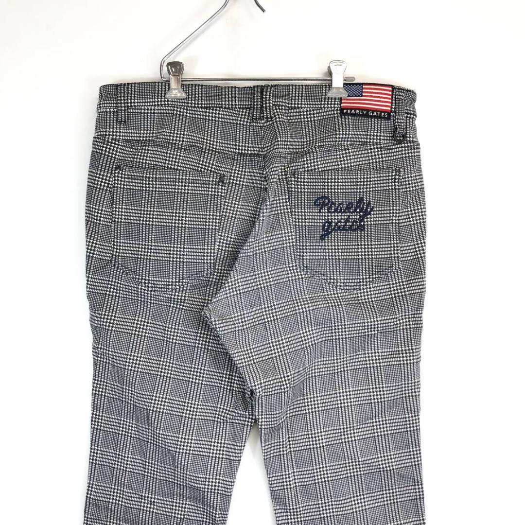 パーリーゲイツ ストレッチゴルフパンツ 千鳥柄 053-0231013 7サイズ