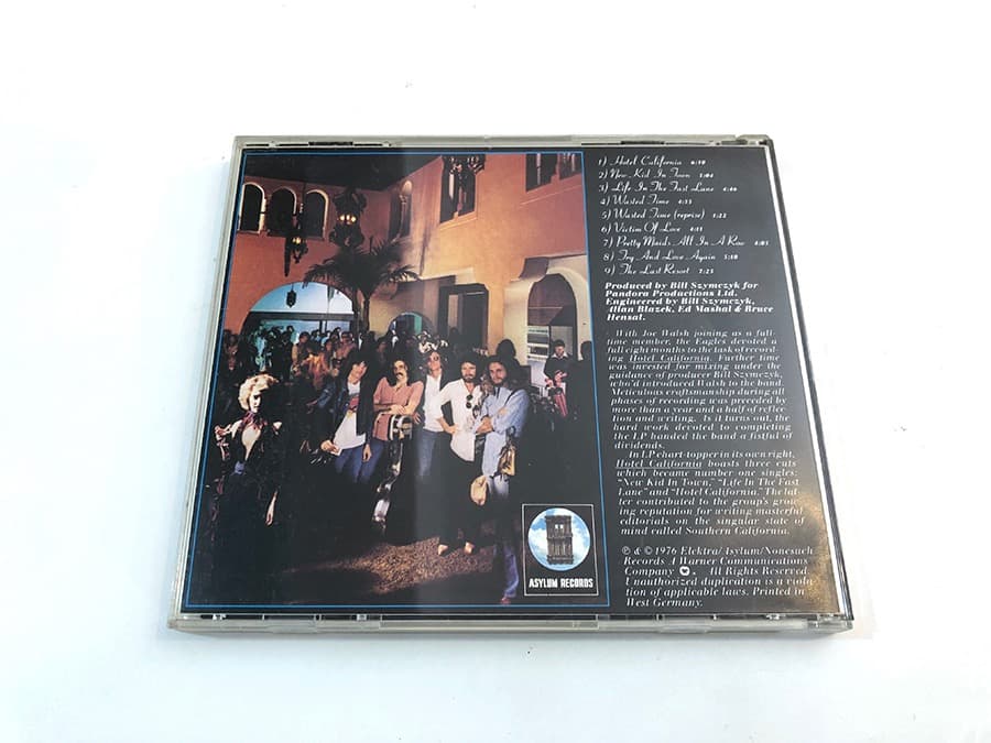 イーグルス / ホテル・カリフォルニア　最初期盤　西独ターゲット盤