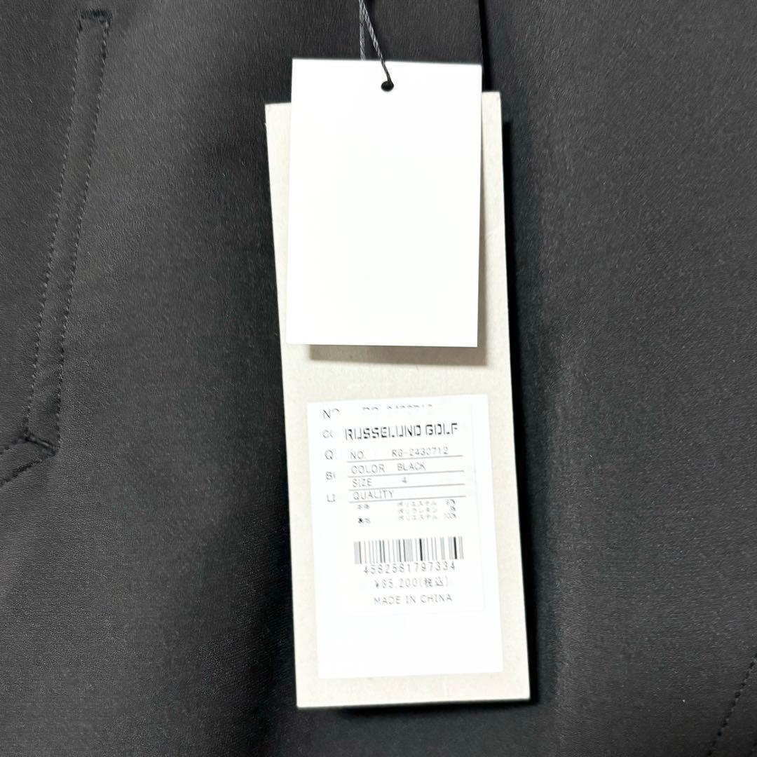 ラッセルノ ゴルフ ドラー ストレッチ ワイド ジョガーパンツ ブラック M 4