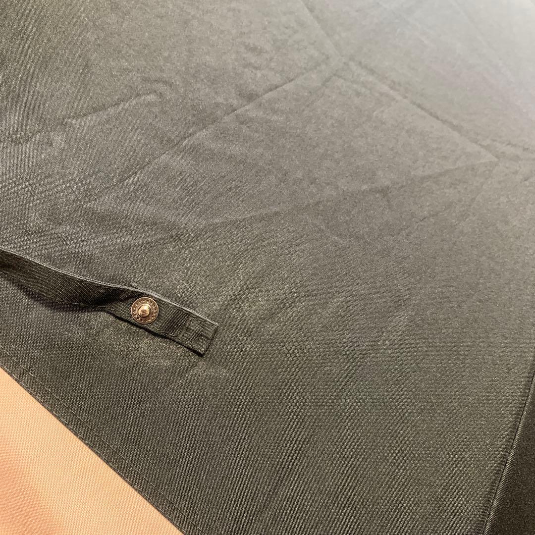 折りたたみ日傘２段折 コンビ 木曲がり　ブラック