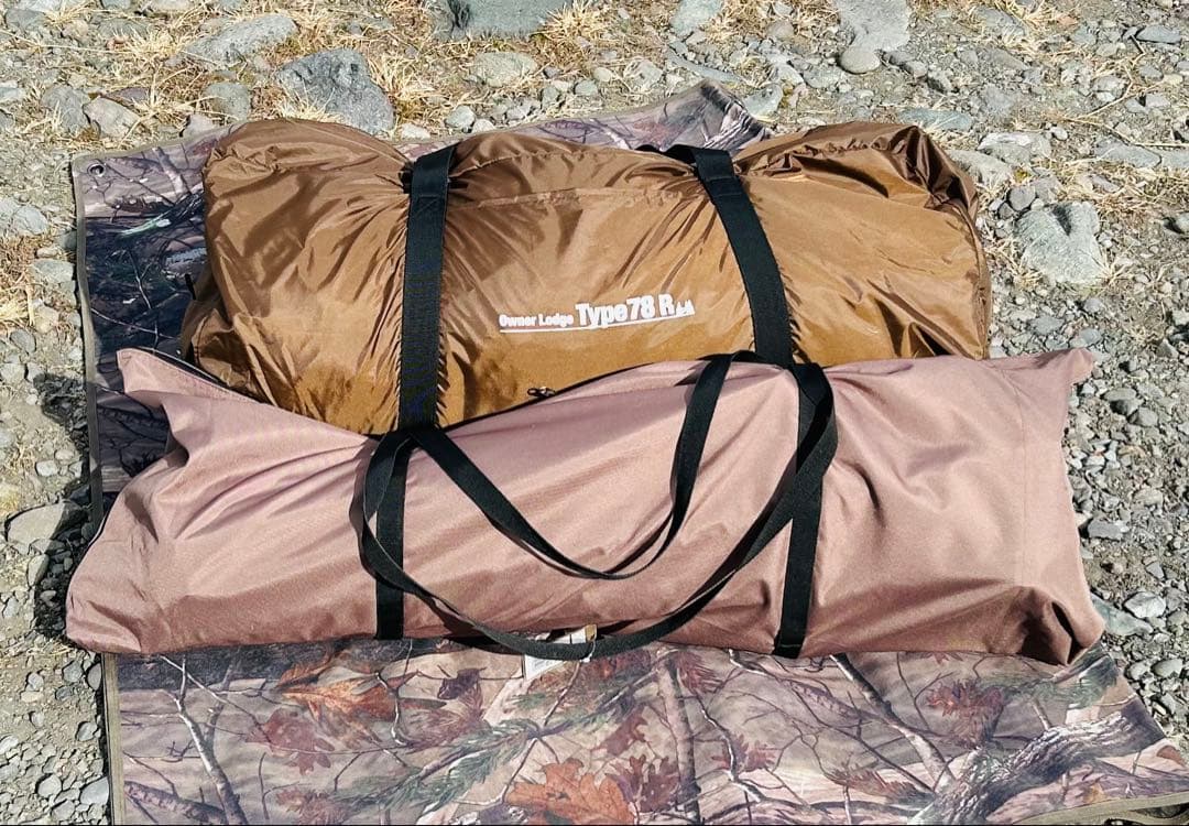 小川テント　オーナーロッジ タイプ78R 設営3回、宿泊1泊のみ